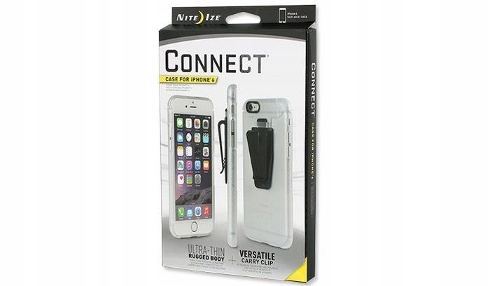 Nite Ize Etui na Telefon iPhone 6 Connect Case Przezroczysty