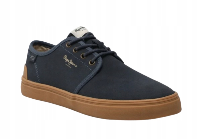Pepe Jeans Pánské Tenisky Tmavě Modré Kožené 42 Awf