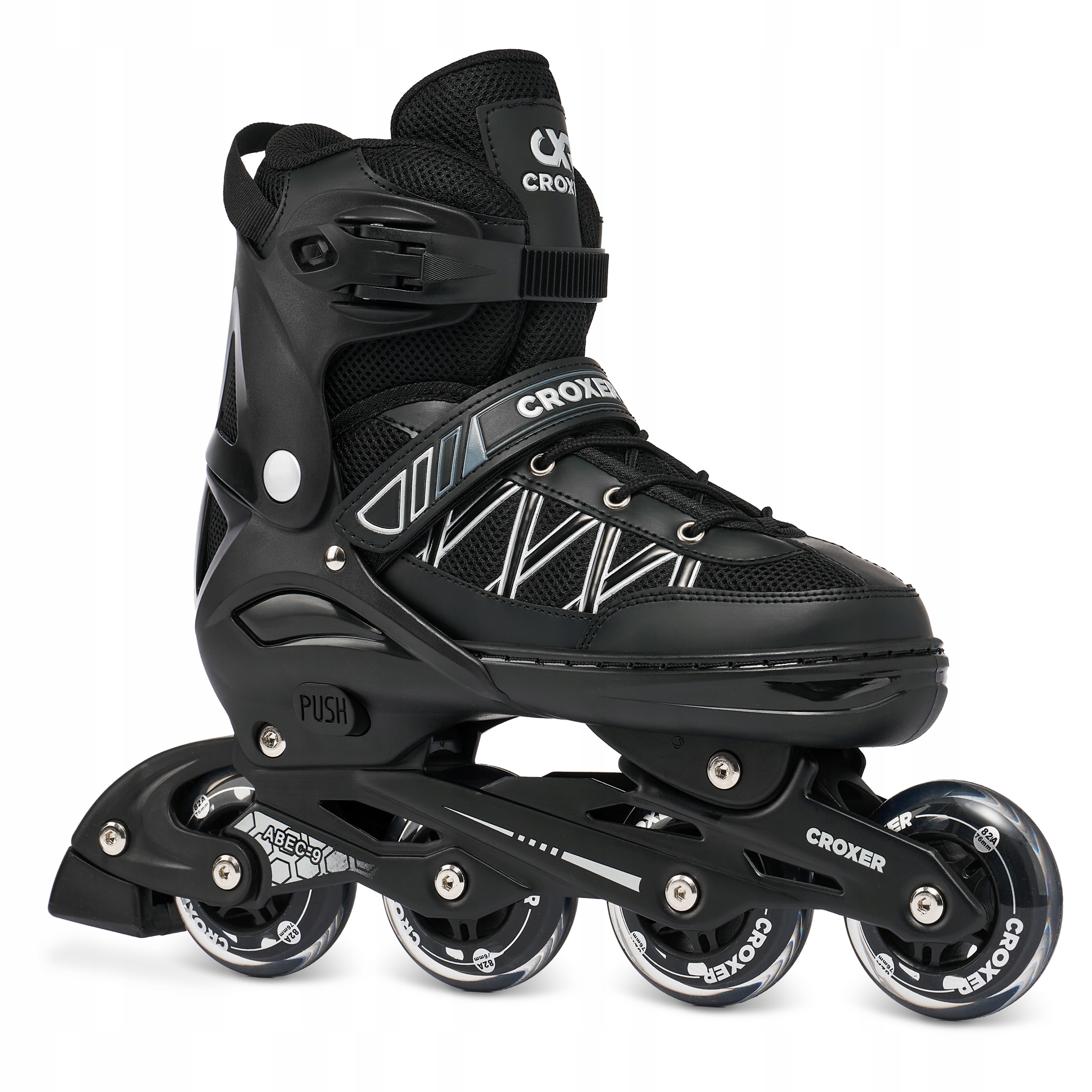 Rolki regulowane Croxer Torch ABEC-9 alu XL