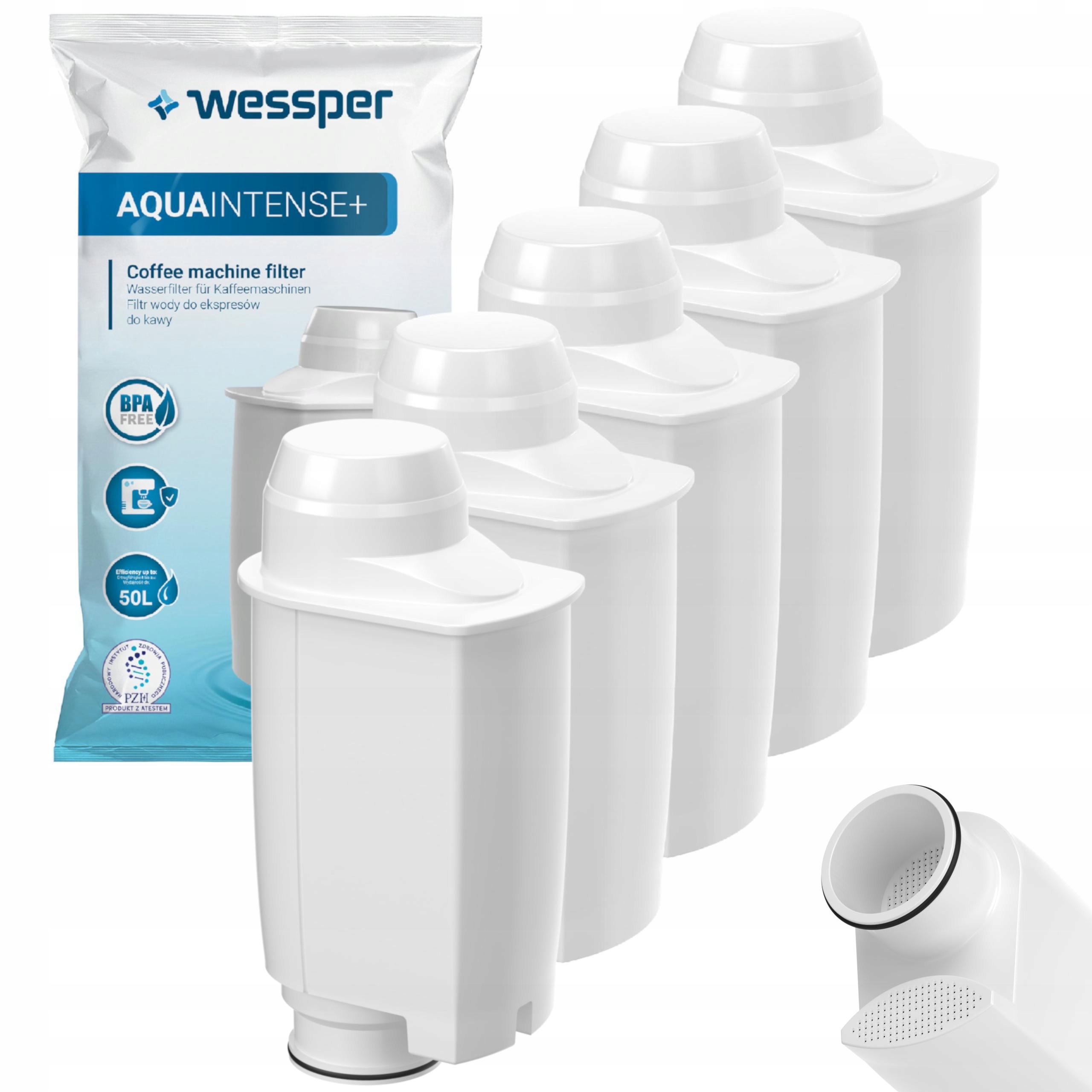 Wessper AquaIntense+ filtr do ekspresu Philips Saeco Primea 5x
