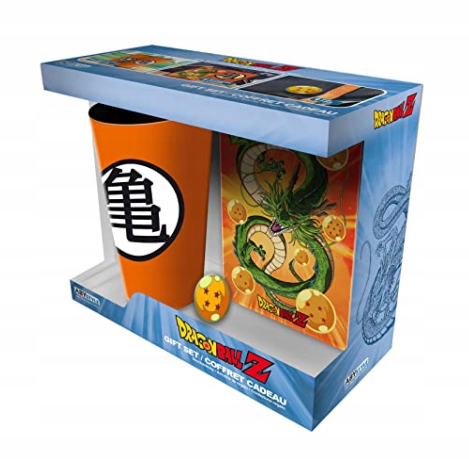 Dragon Ball XXL Glass+pin+pocket Notebook Dragon