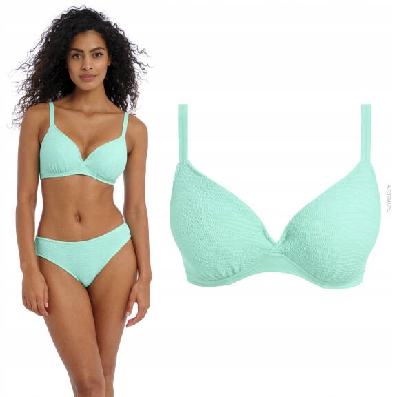 Freya Swim Ibiza Waves měkká plavková podprsenka plunge Frozen 80E 36DD