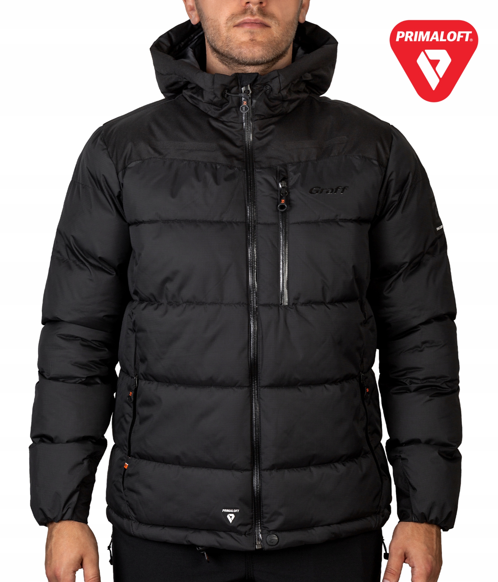 Graff Zateplená Podzimní A Zimní Prošívaná Bunda Primaloft, velikost M, černá