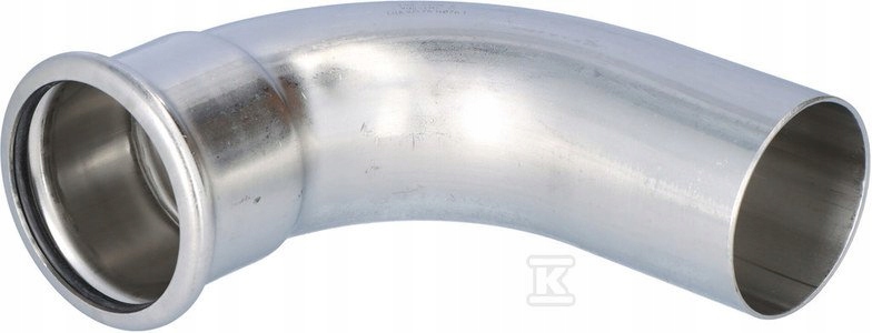 Koleno 76.1X76.1 NYP.90ST.INOX Press