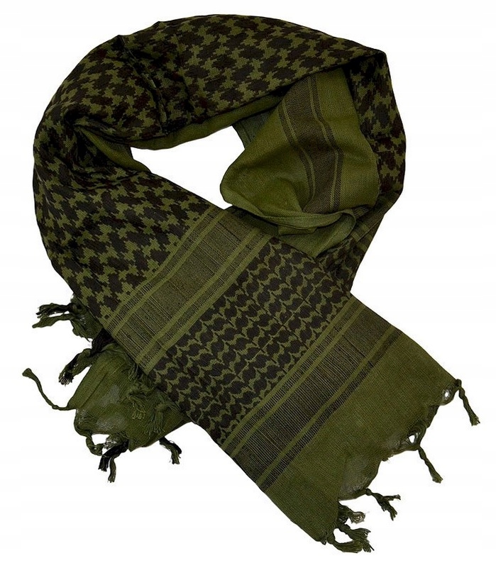 ARAFATKA chusta SHEMAGH Wojskowa PLO OLIVE