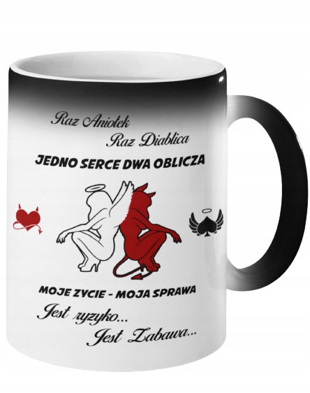 KUBEK MAGICZNY PREZENT DLA KOLEŻANKI PRZYJACIÓŁKI