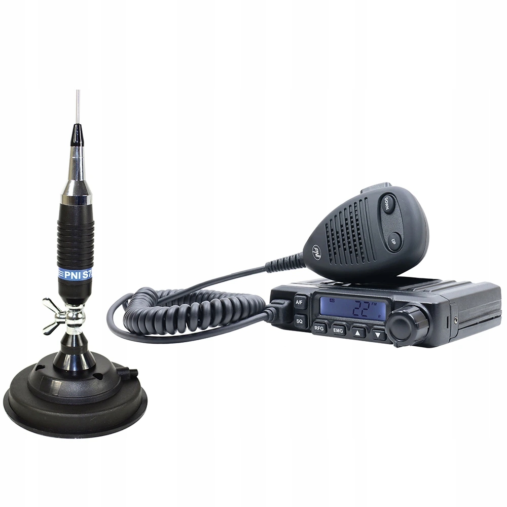 Balenie rádiovej stanice Cb Pni Escort Hp 6500 Asq Anténa Cb Pni S75