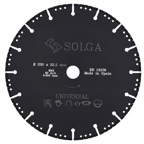 Diamantový rezací kotúč 230 x 22,22 mm Solga Diamant