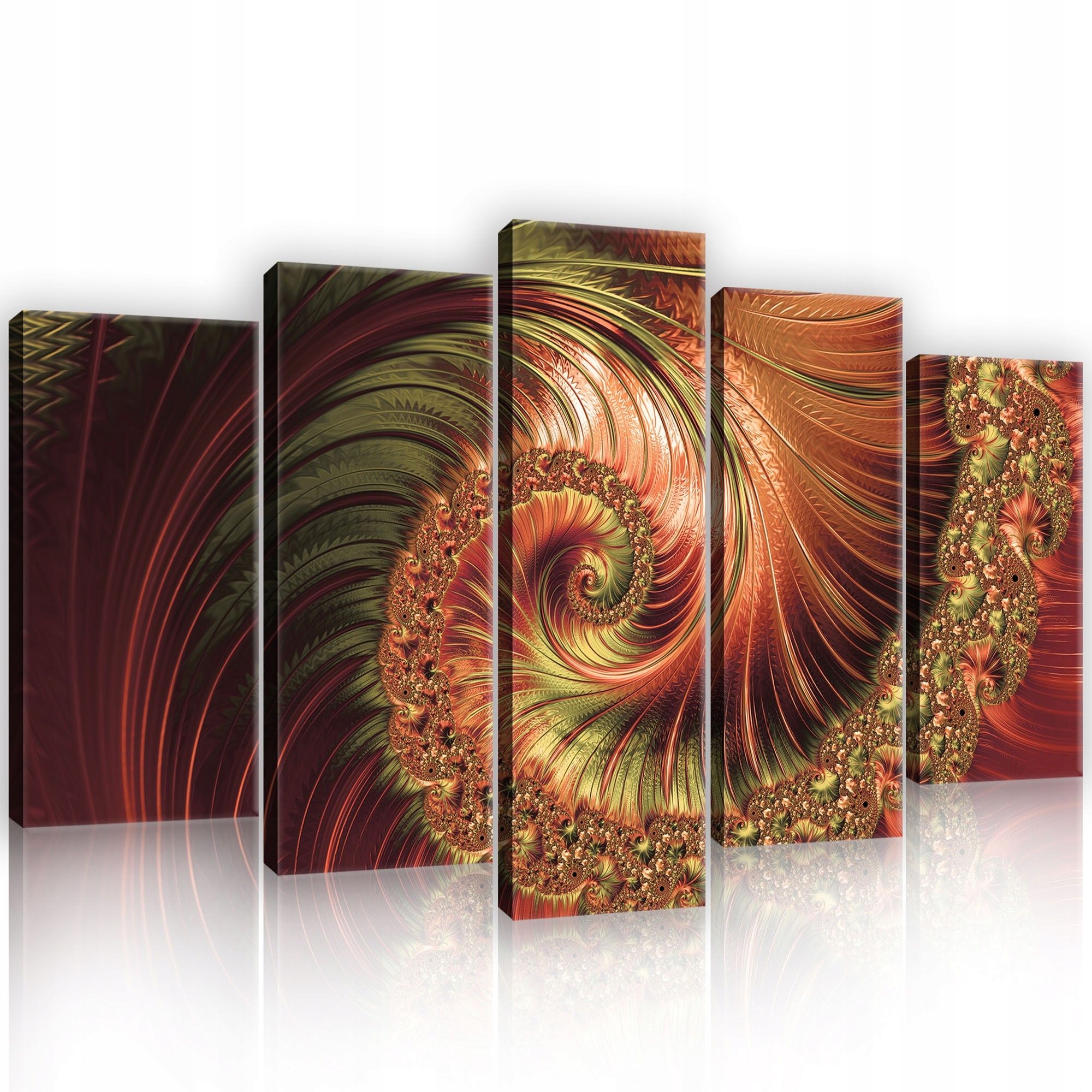 Obraz 100x60 Fraktální spirála abstrakce dynamika energie moderní