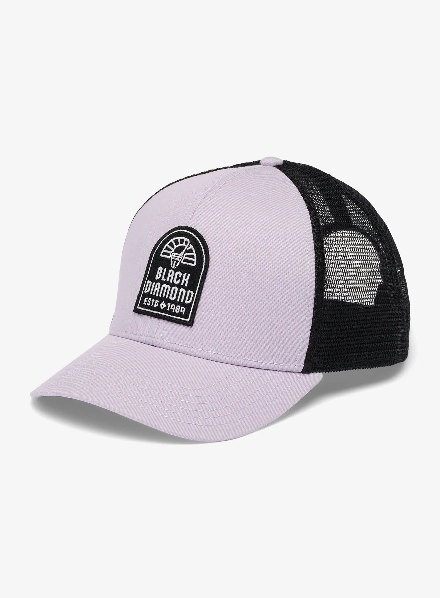 Kšiltovka Black Diamond Bd Trucker světle šeříková/černá/černá