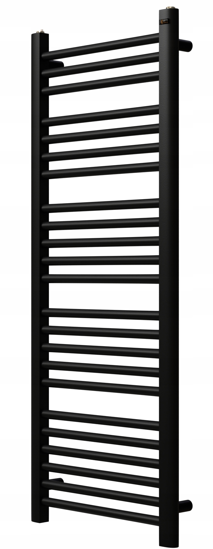 Kúpeľňový Ohrievač Drabinka 40 cm Hugo 110x40 Čierny Poľský Výrobca