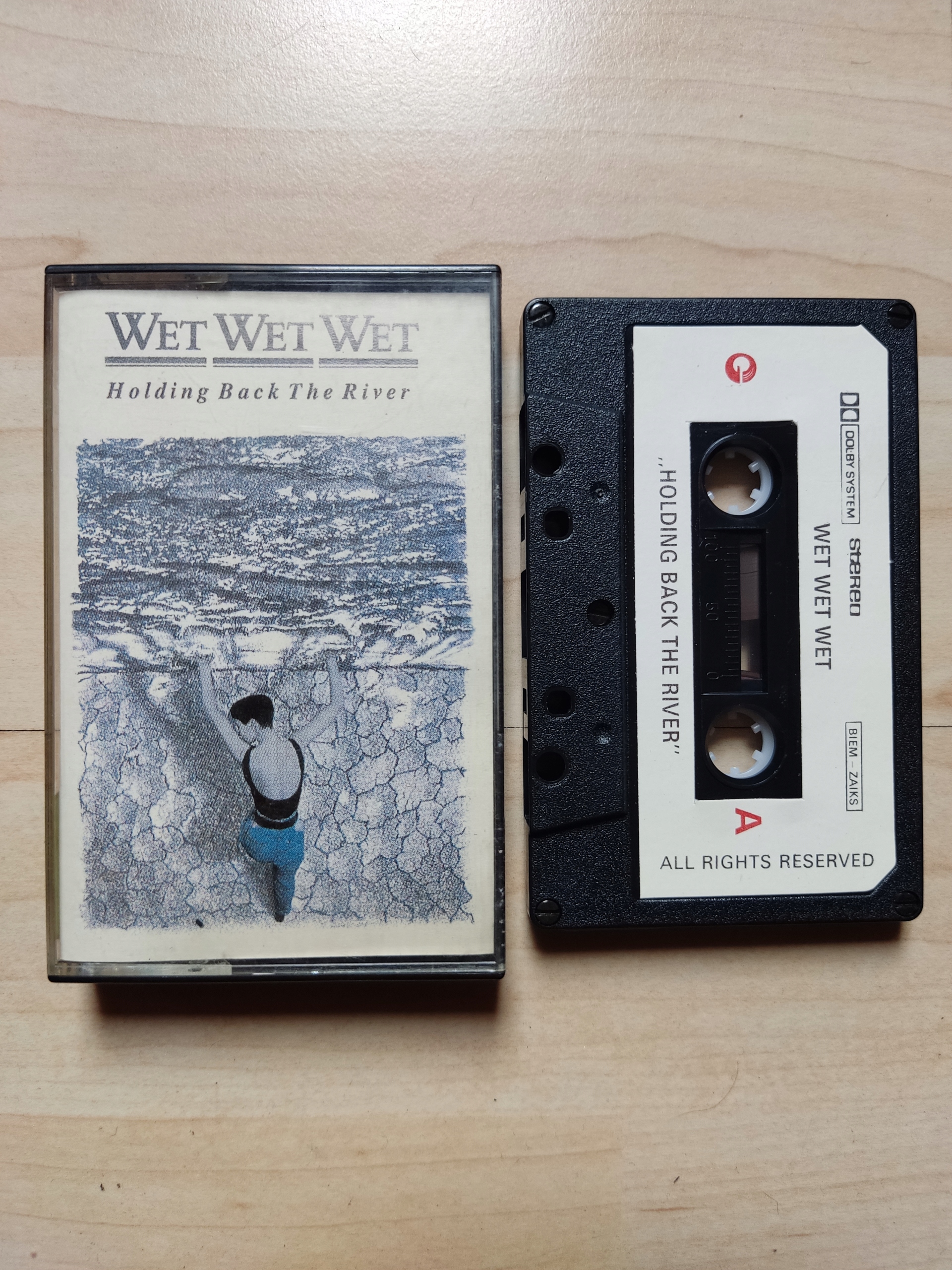 Holding back the river Wet wet wet Kaseta • Cena, Opinie