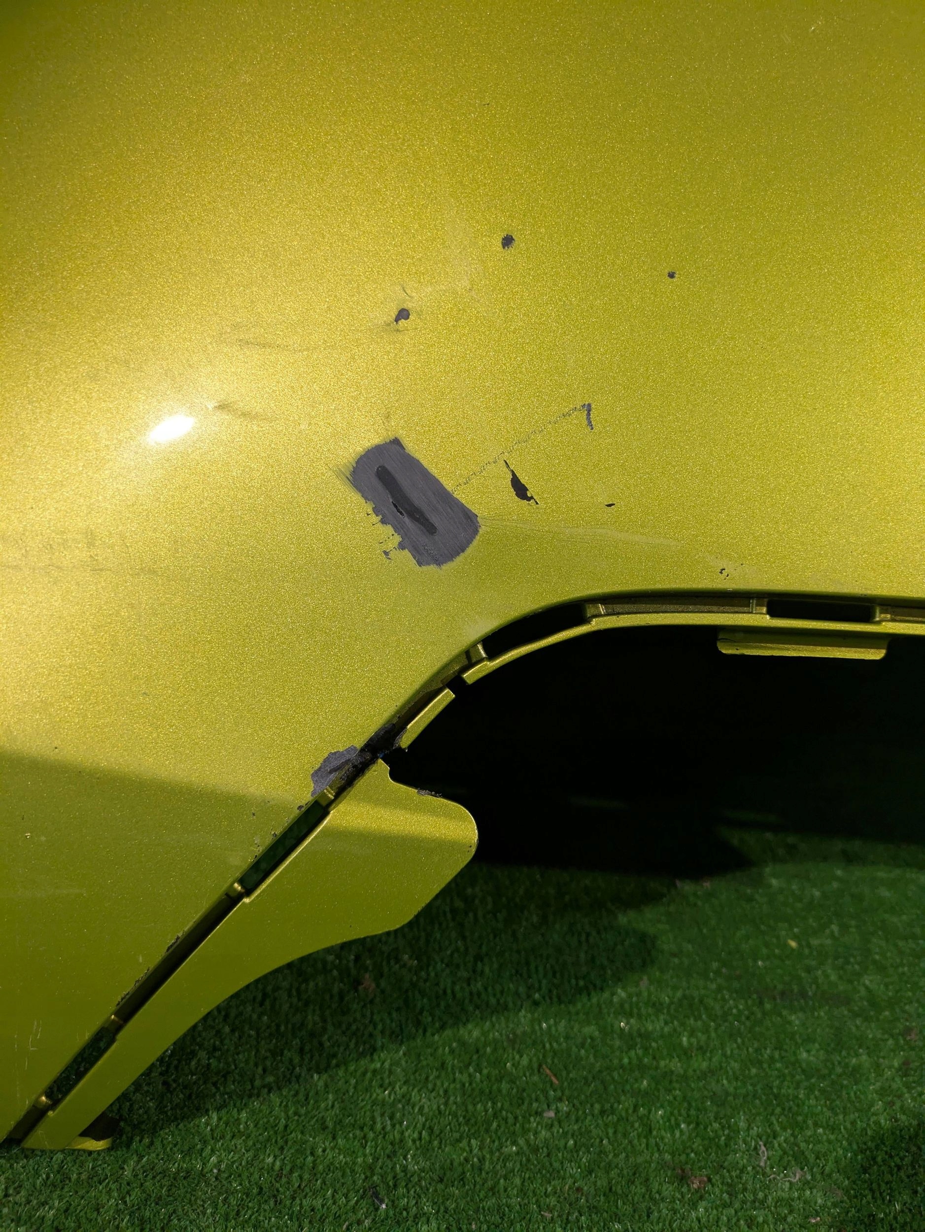 bumper rear rear part CHEVROLET SPARK M300 10- NR.6907