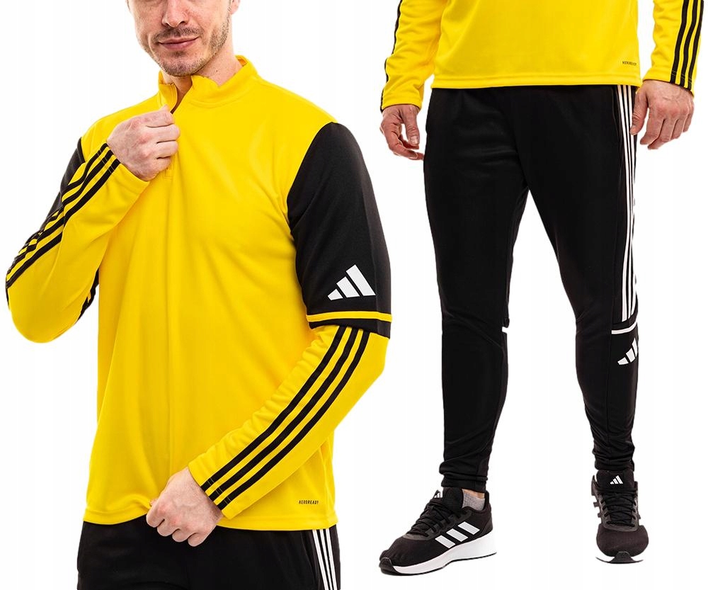 adidas Teplákovka Pánský sportovní komplet Mikina Kalhoty Squadra 25 Pohodlné vel. M