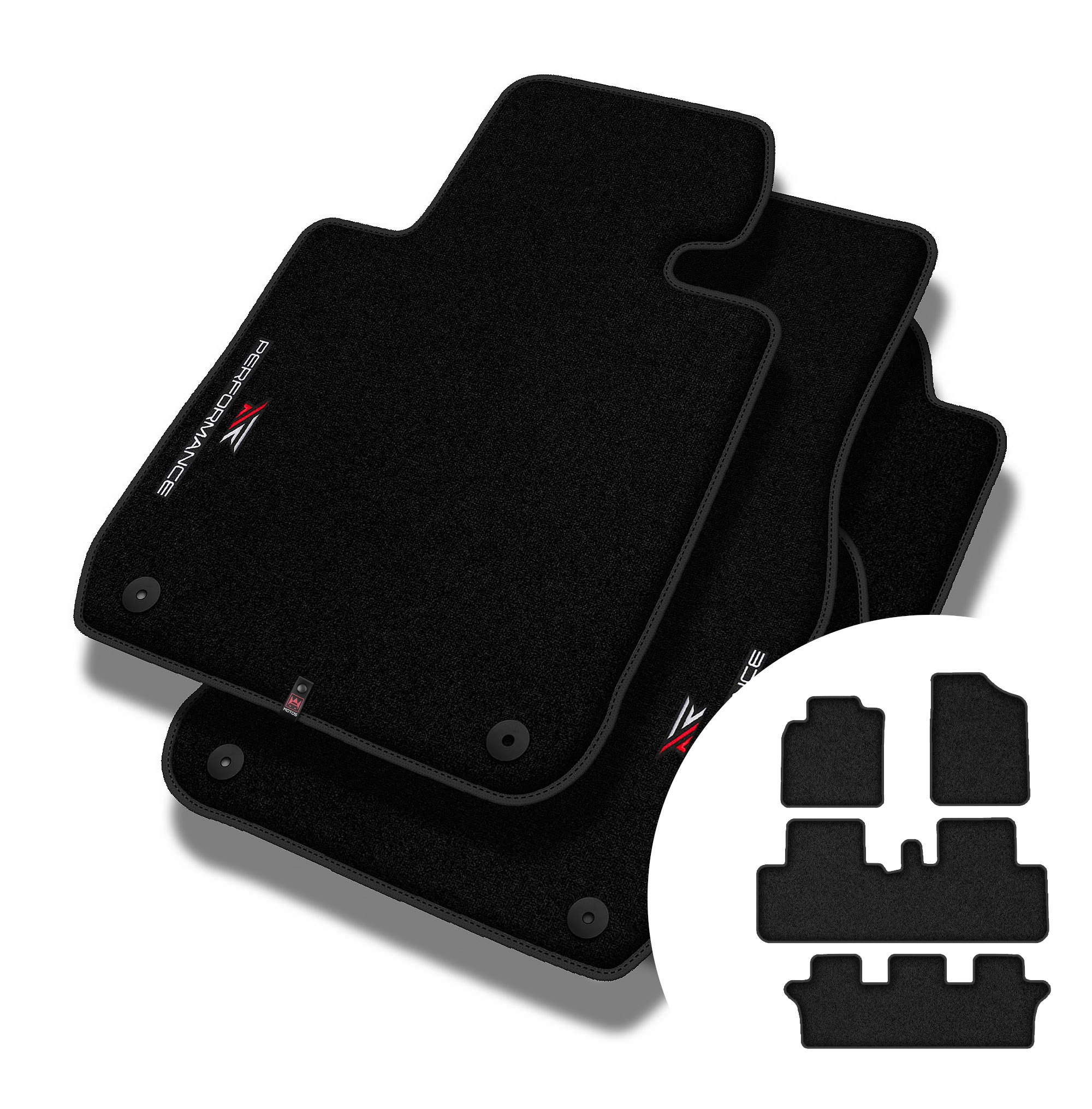 Velúrové koberčeky Performance Premium pre Toyota Avensis Verso 2001-2009