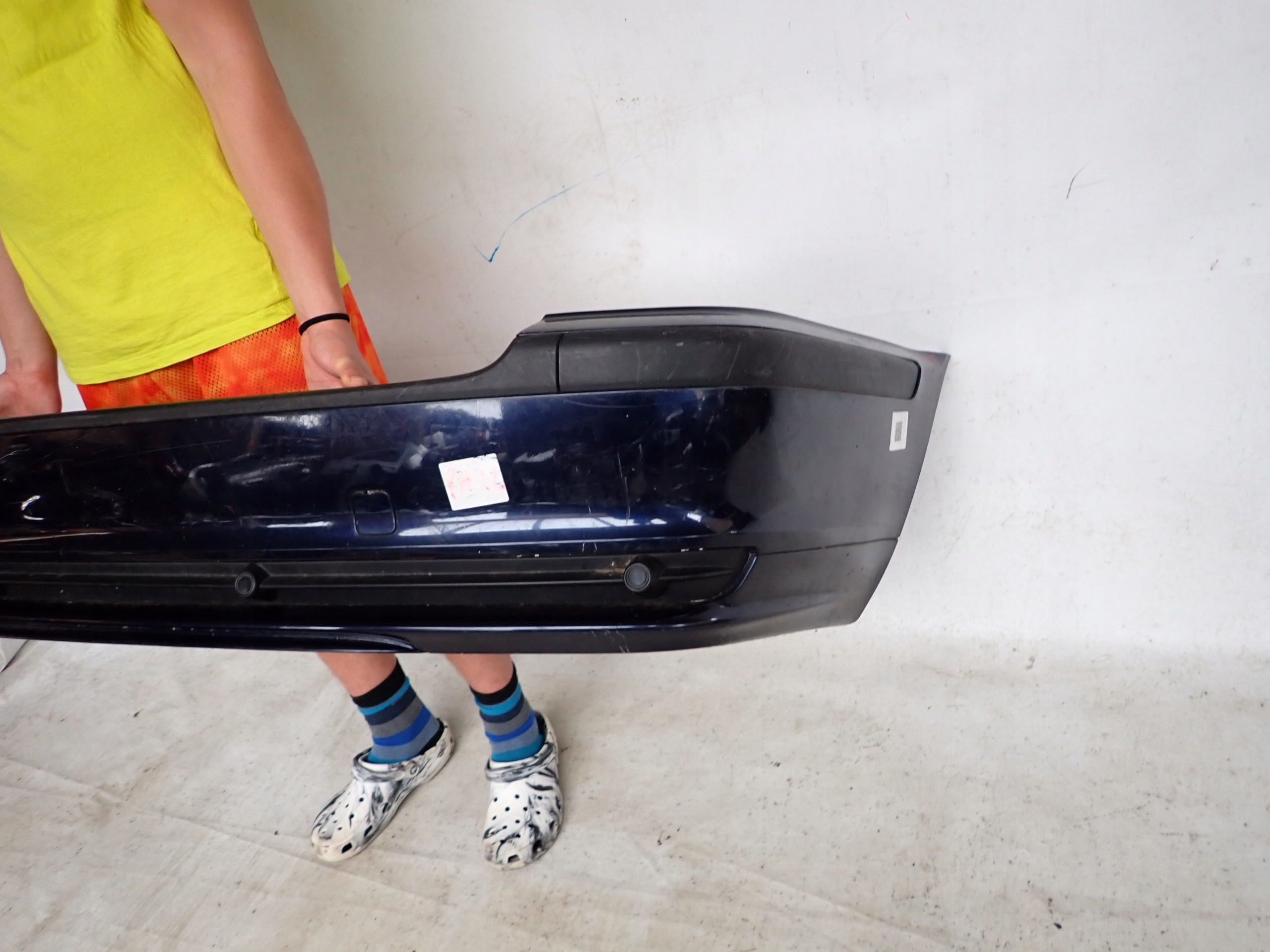 BMW 3 E46 KOMBI 98-05 bumper rear part rear PDC complete +PDC 8212584