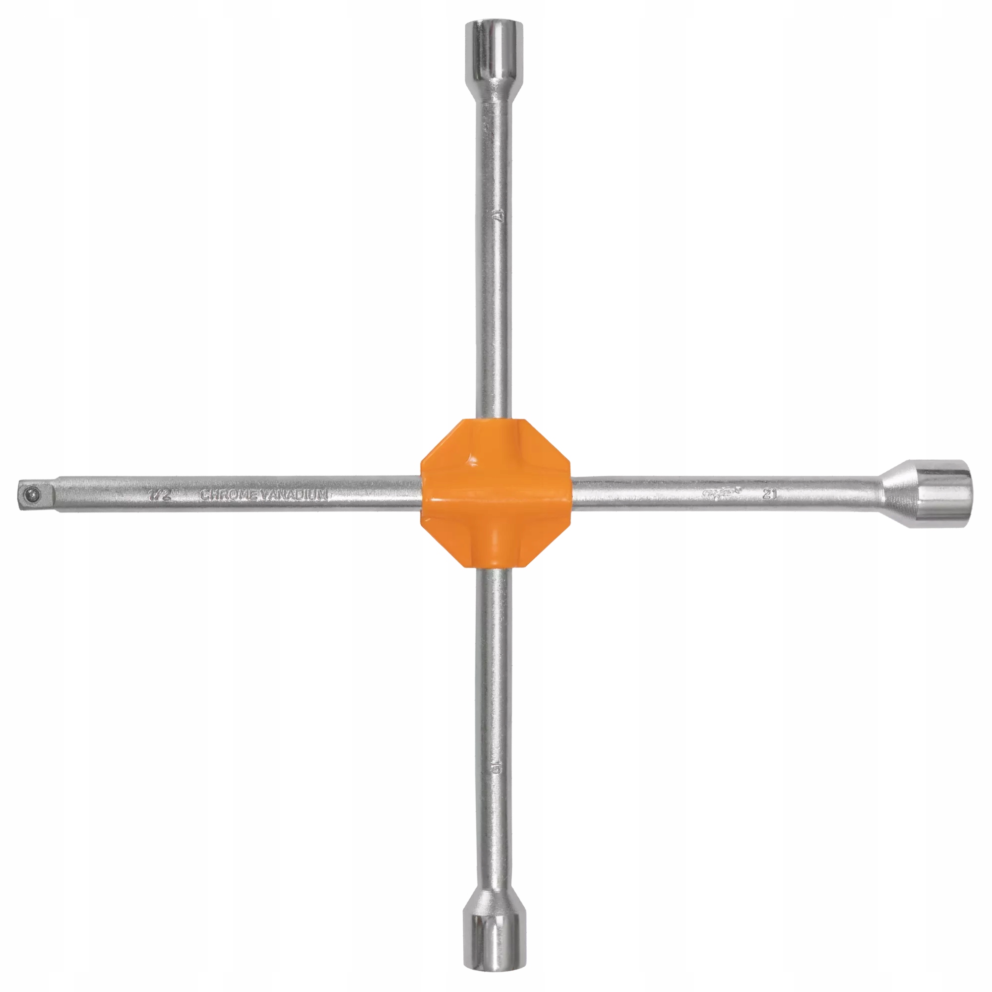 Klíč na kola křížový Silný 17 19 21 mm 1/2 Mjw