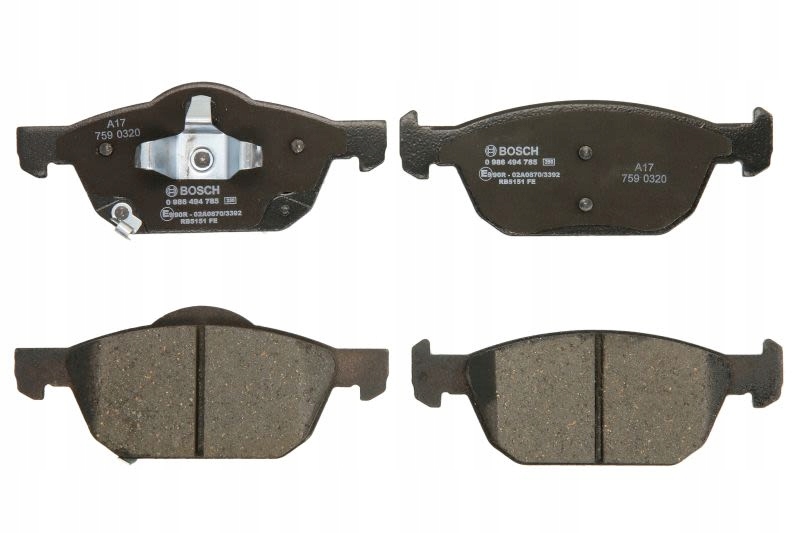 Гальмівні колодки BOSCH 0 986 494 785