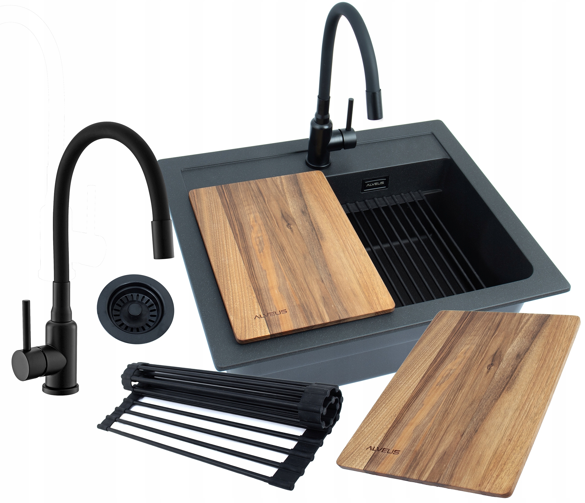 Zlew ALVEUS ATROX 30 BLACK EDITION + BATERIA FLEXA + akcesoria