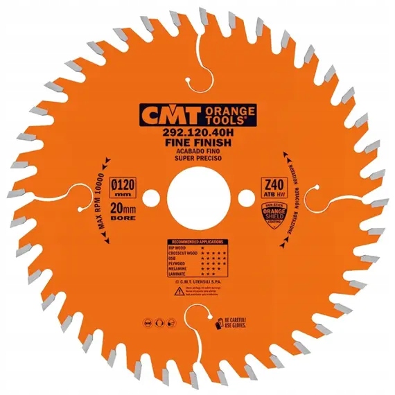 Cmt pilový kotouč finální řez D160*2,2mm d20 Z40 Hw C29216040H