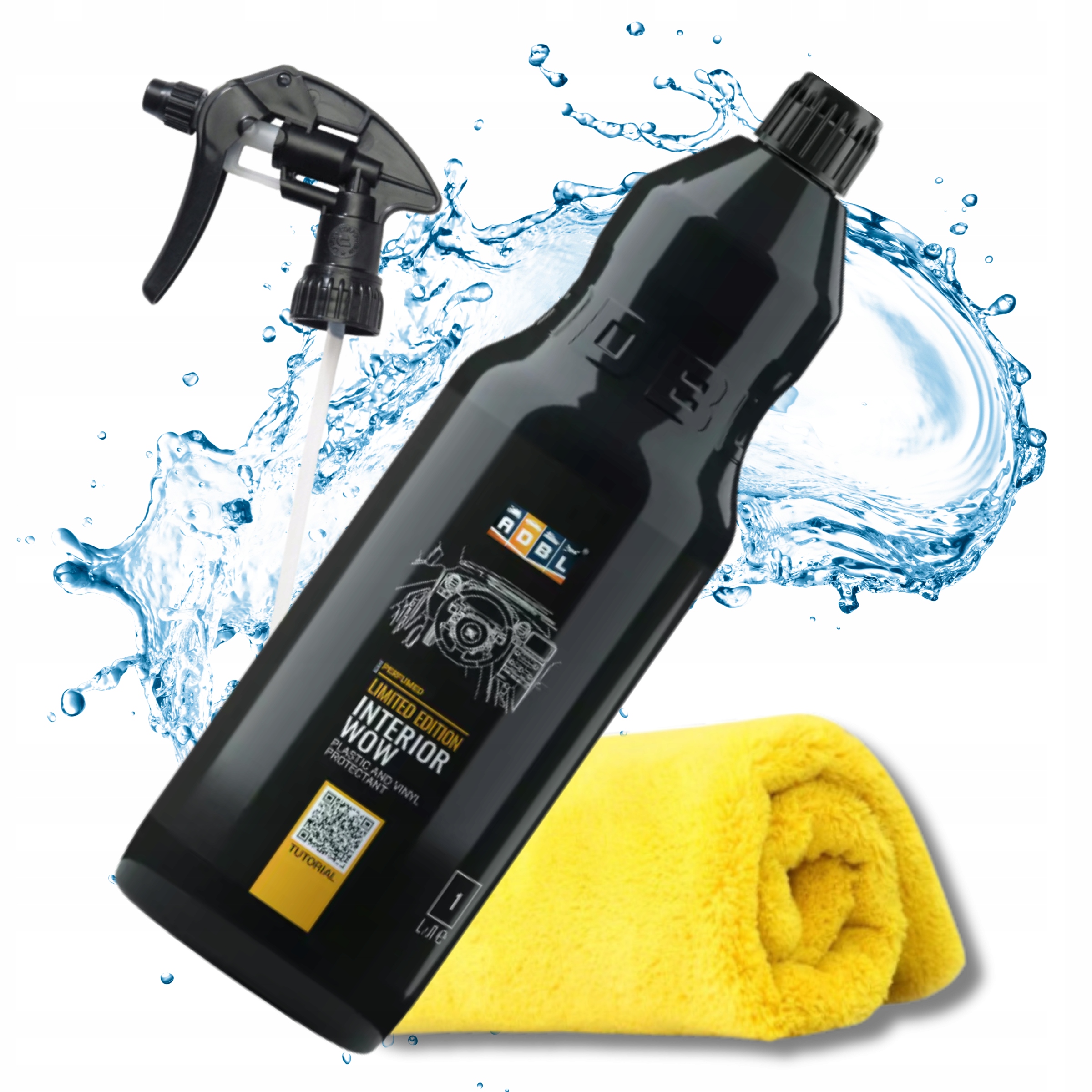 Adbl Interior Wow dressing do tworzyw sztucznych plastiki bananowy 1L