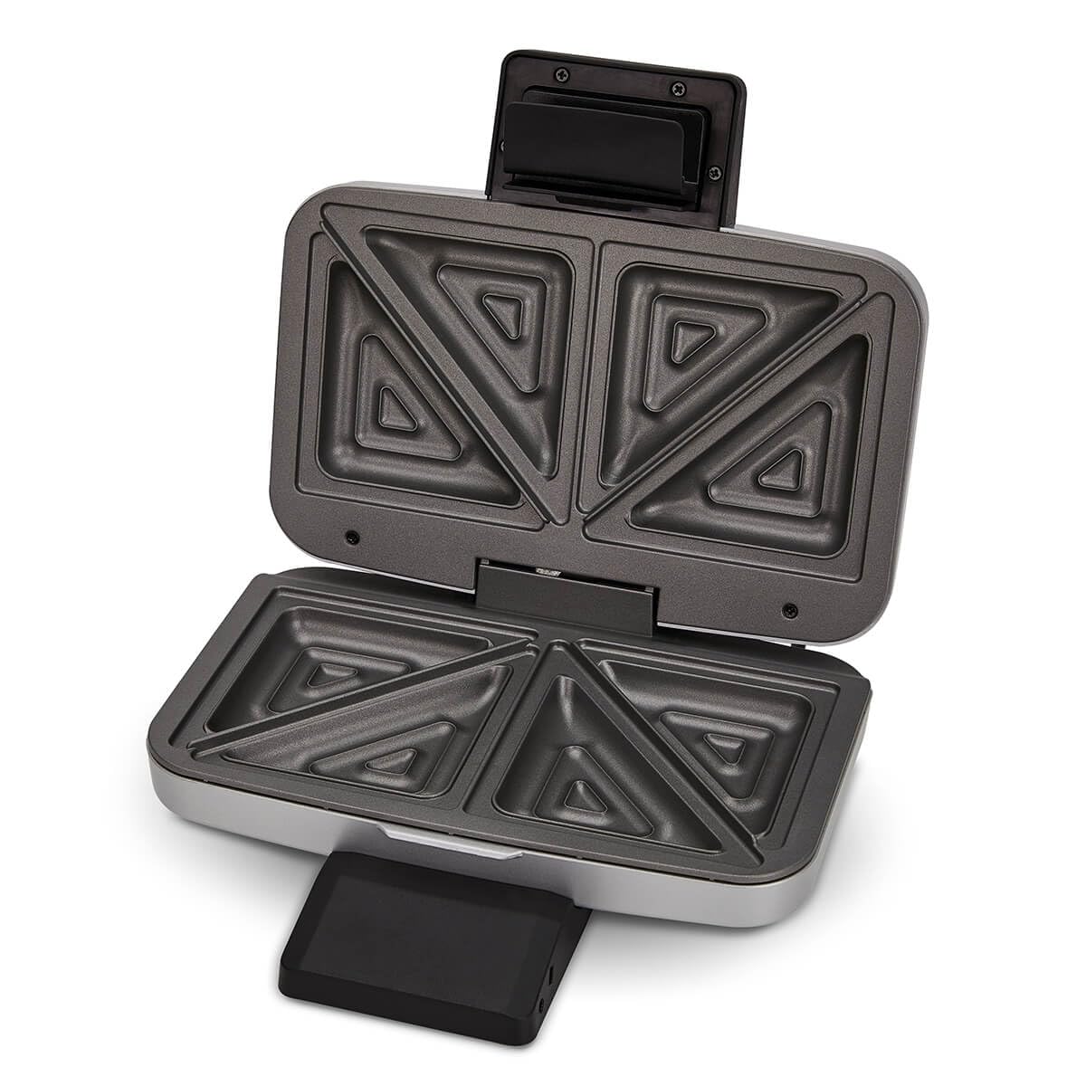 CLOER Sandwichmaker 900W Dla 2 Tostów XXL Srebrny — miniatura 4