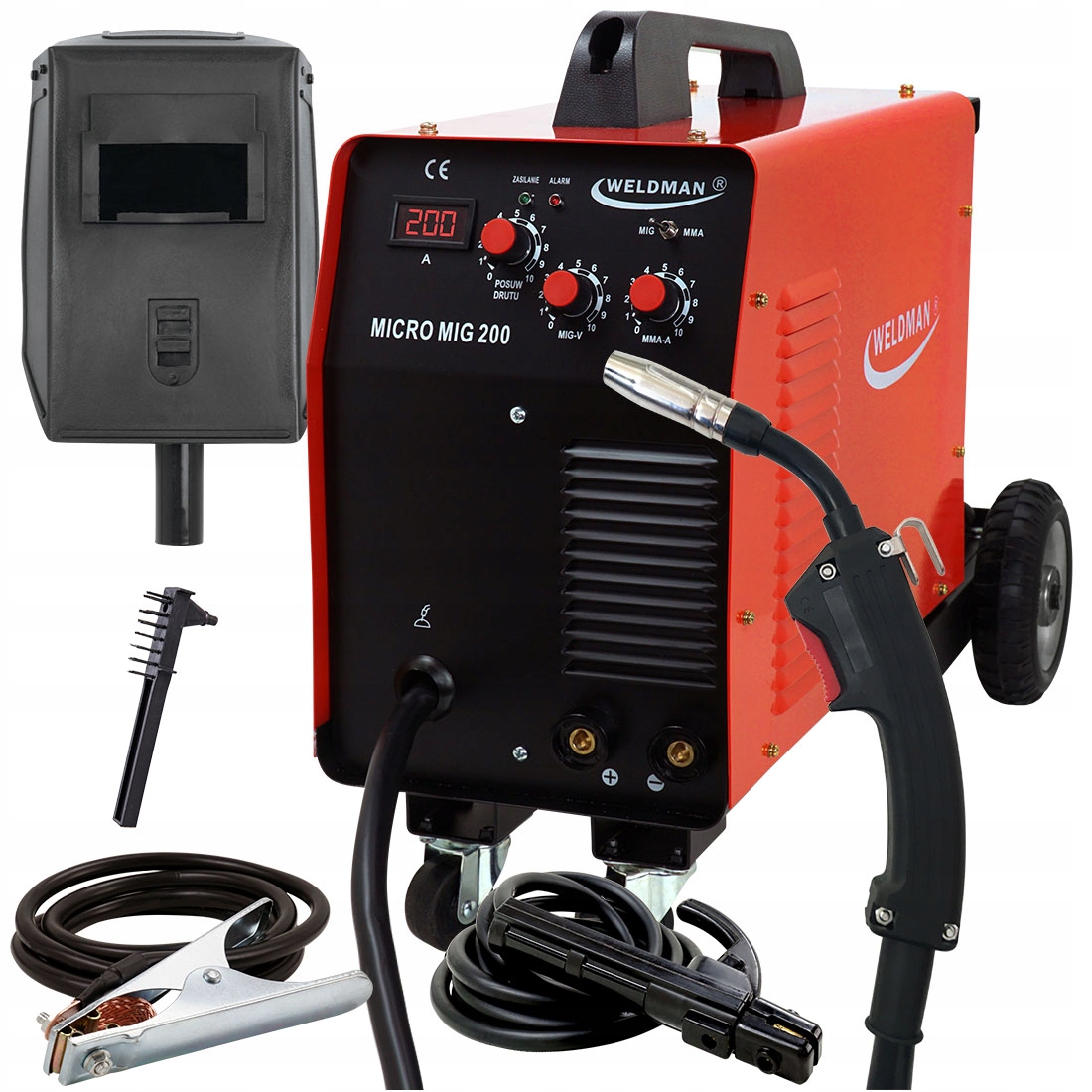 

Spawarka Migomat Mig Mag 200 A Igbt Mma Flux