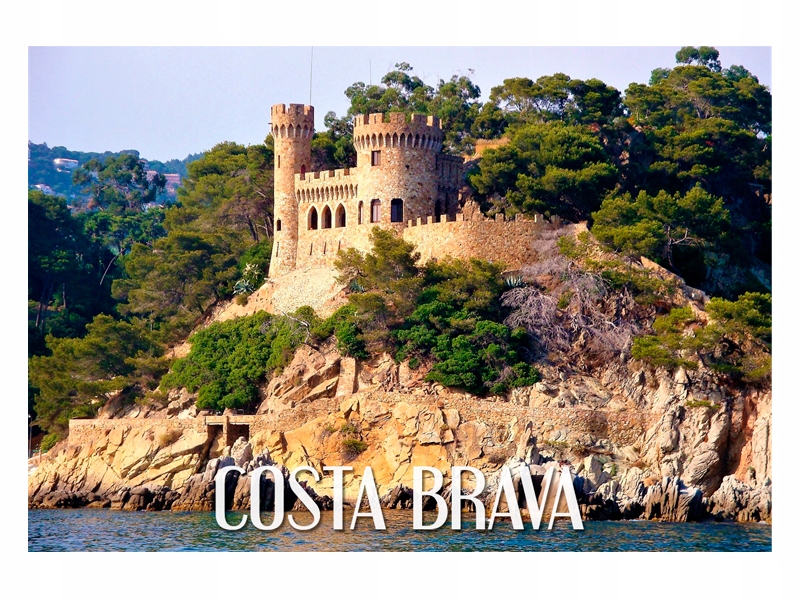 

Costa Brava wybrzeże Magnes na lodówkę