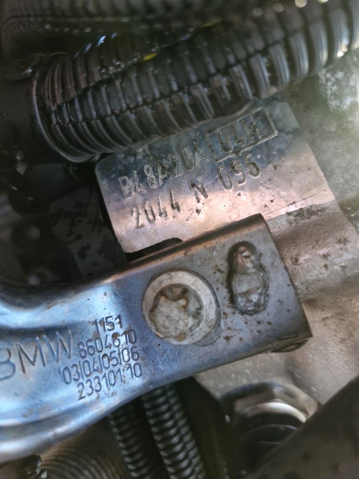 MINI COOPER S F56 F55 BMW F48 engine B48A20A 2.0 complete