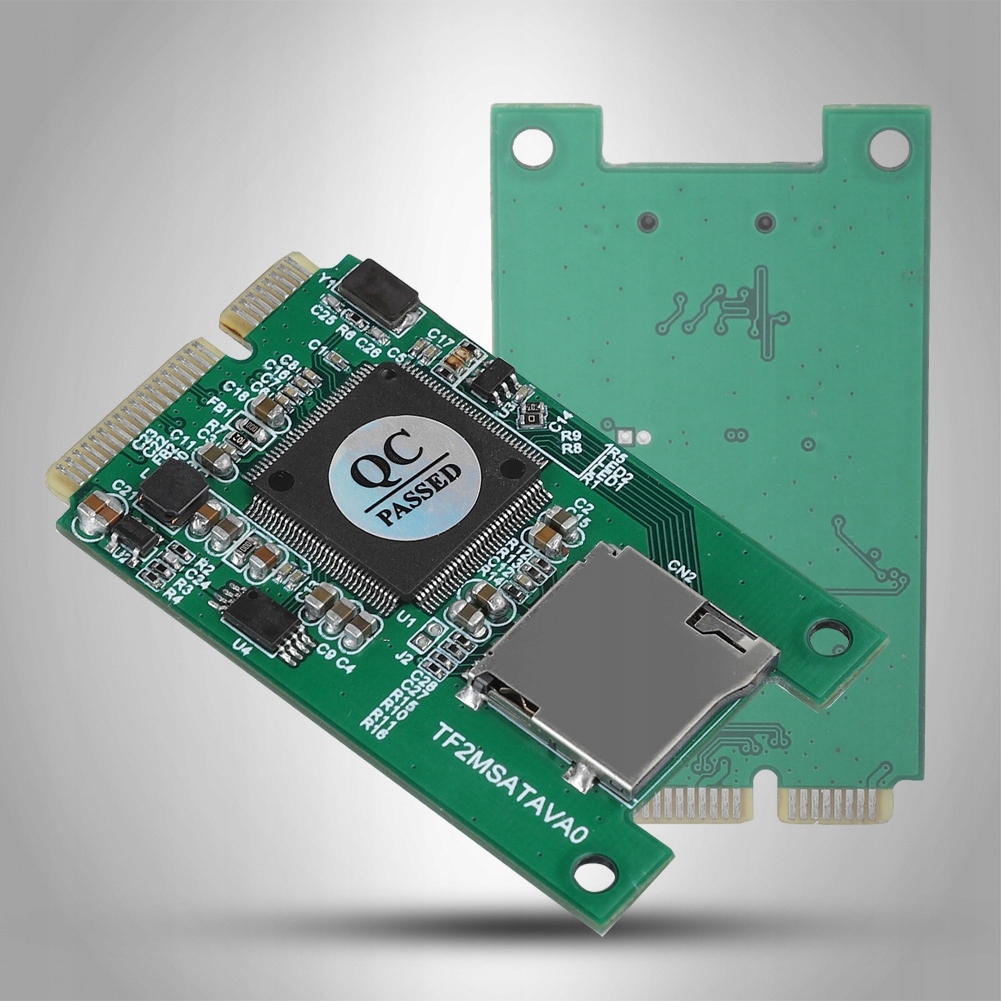 Konwerter karty Micro SD TF na Mini PCI-E mSATA SSD Adapter do 0C