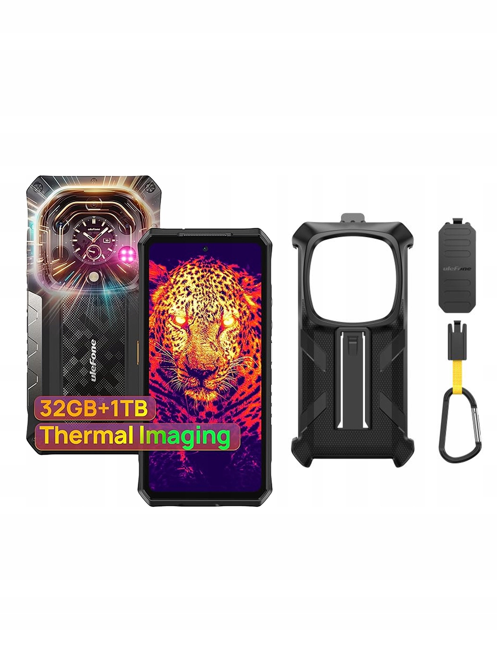 Smartfon Ulefone Armor 28 Ultra Thermal 32 GB / 1 TB 5G czarny