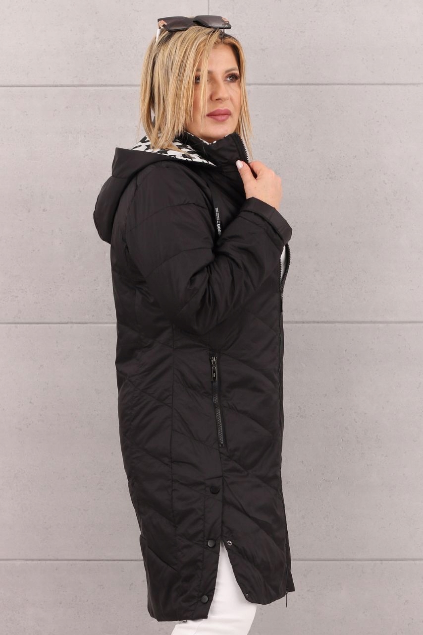 KURTKA DAMSKA PRZEJŚCIOWA PIKOWANA PŁASZCZ PEPITKA DUŻE ROZMIARY Rodzaj pikowana