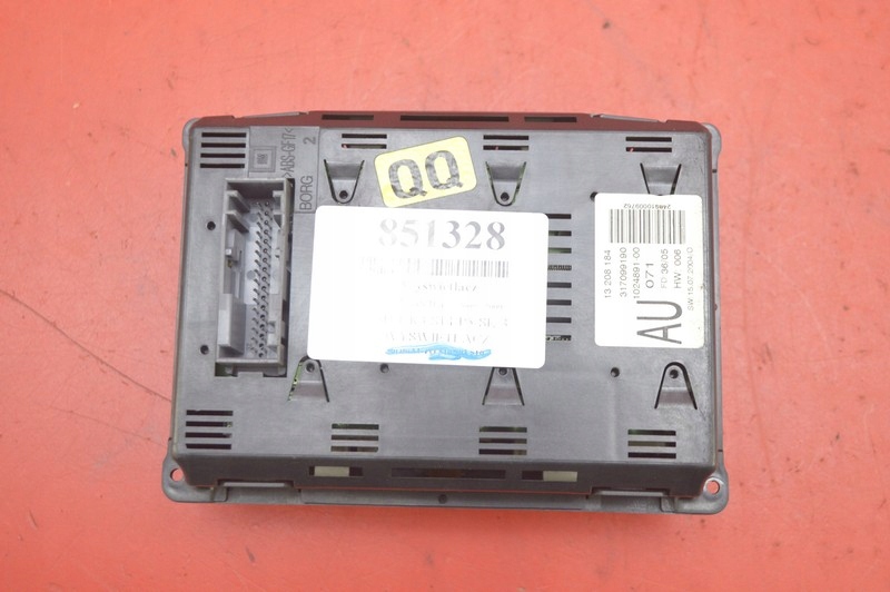display 13208184 AU OPEL VECTRA C LIFT 05-09