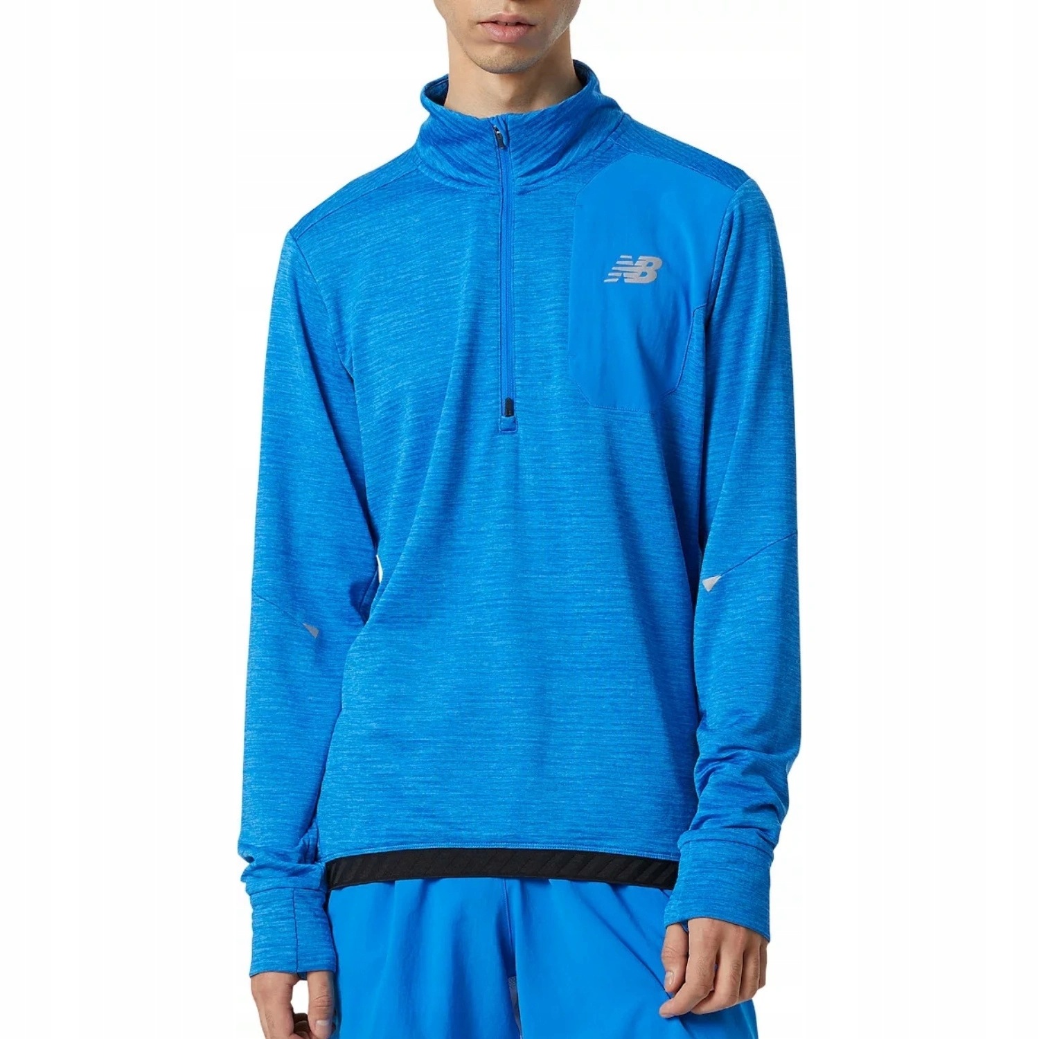 Bluza New Balance Impact Run Heat męska techniczna do biegania trening r. S