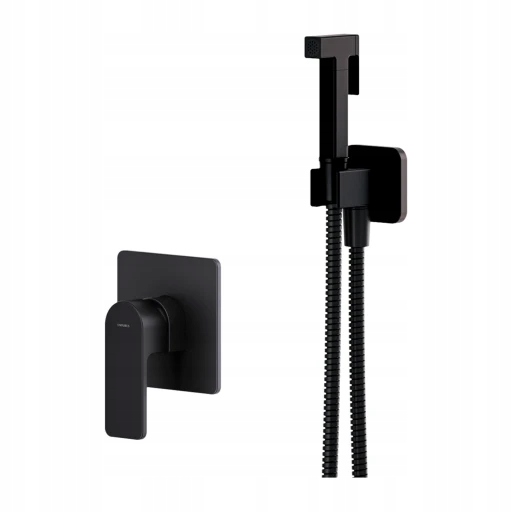 Baretti podomietkový bidetový systém, čierny mat