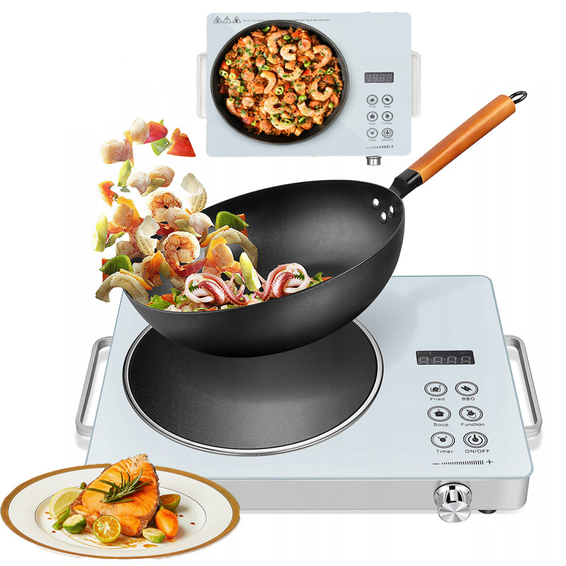 1ZEST Elektryczna Płyta Grzewcza Ceramiczna Przenośna Kolorowa