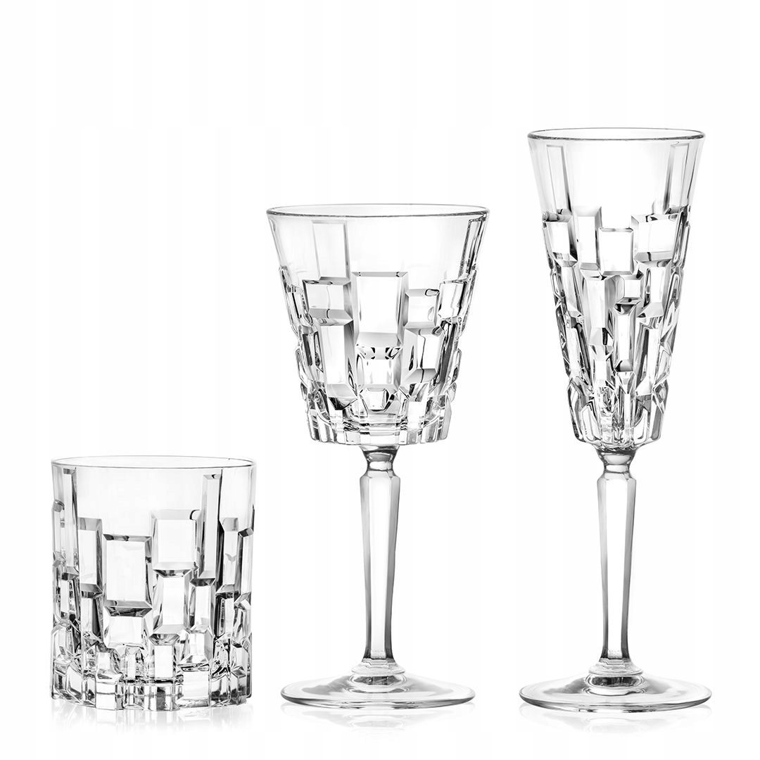 Rcr Etna Sada Sklenice Víno Šampaňské 18KS