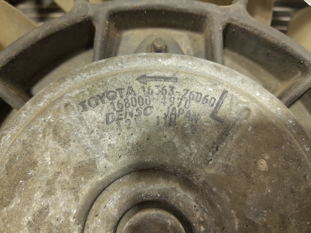 lexus IS II XE20 2.2d 177 ЛС Радиатор Вентиляторы комплект 4227501620