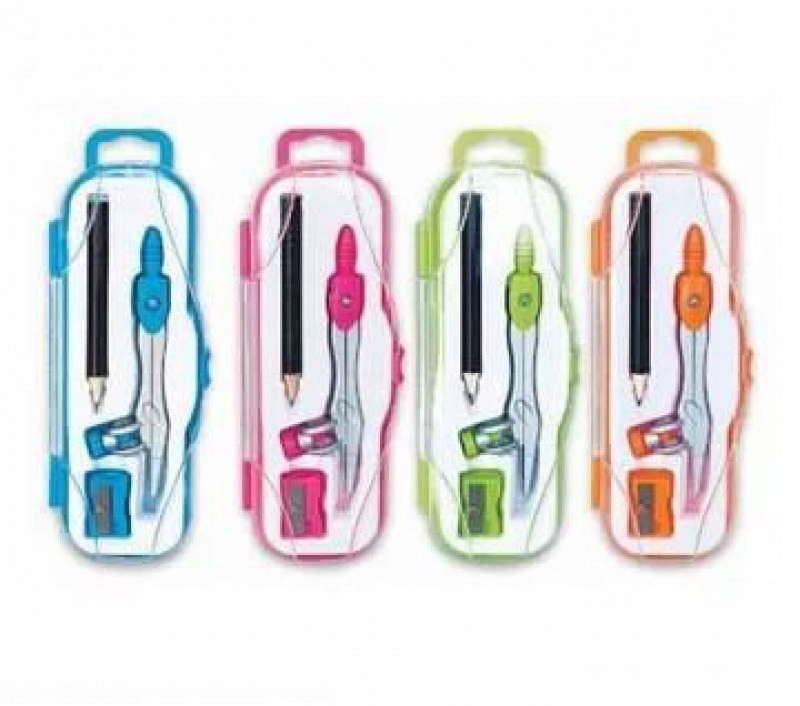 Cyrkiel Szkolny Geometryczny do Rysunku SOLIDNY!! Kod producenta Cyrkiel dla Dziecka do Geometrii Trwały