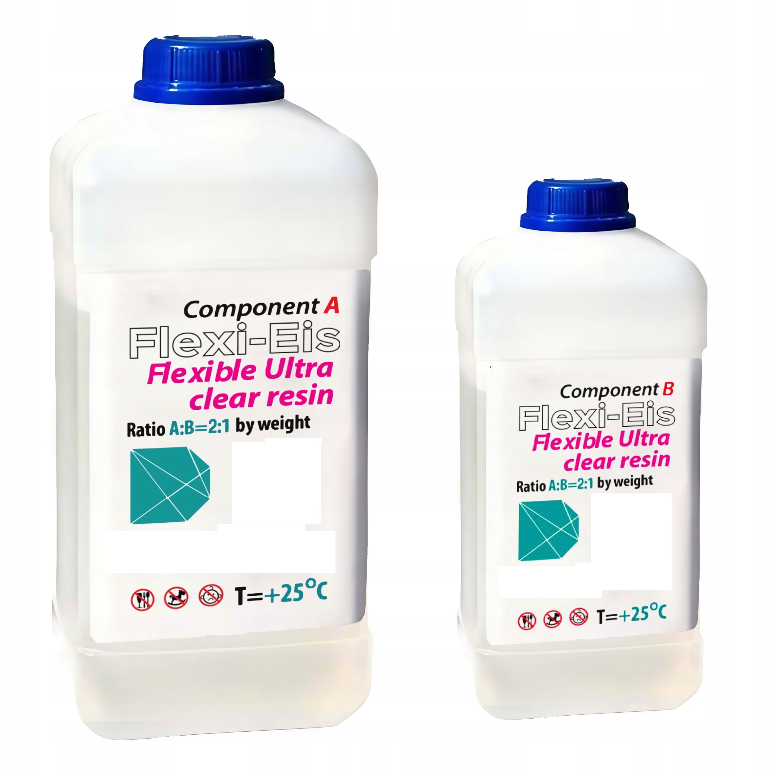 Epoxidová pryskyřice Flexibilní odznaky pro elektronické obvody Flexi-Eis 4,5 kg