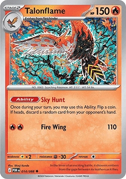 Perfect Order Reverse 014/088 Talonflame
