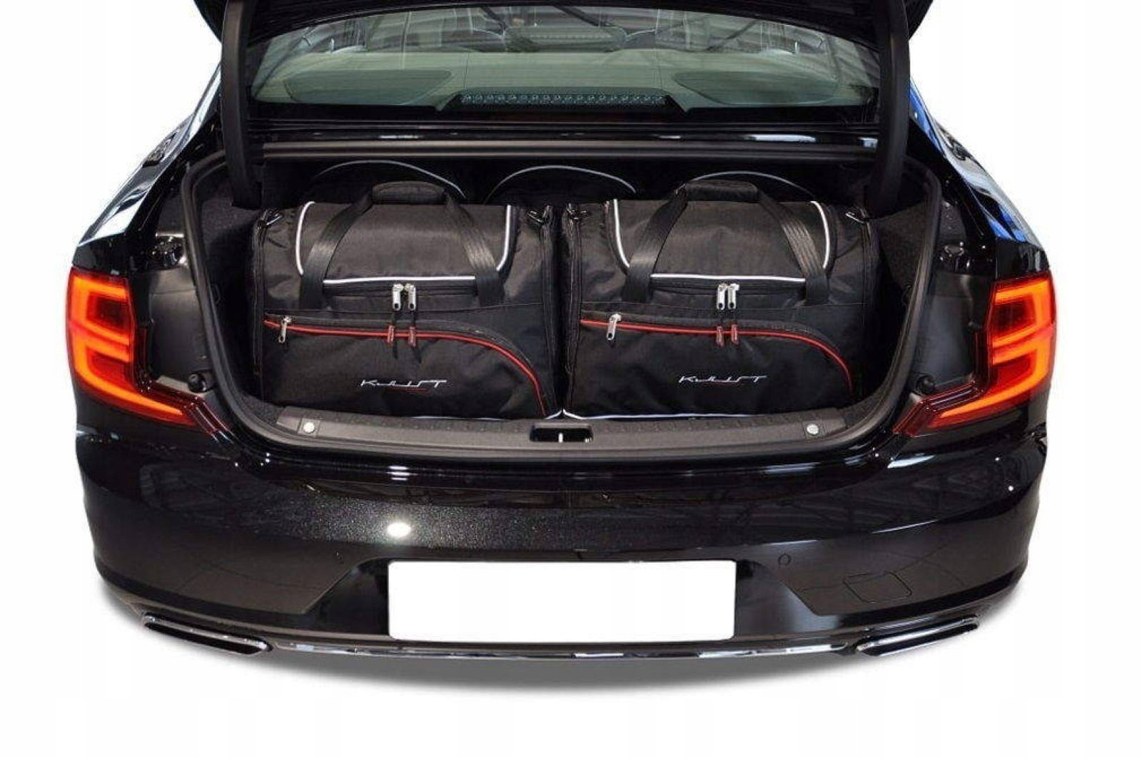 J&j Automotive Sada 5ks cestovných tašiek Sport pre Volvo S90 2016+