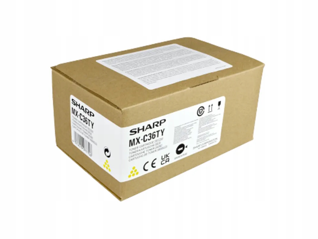 Žlutý toner Sharp MXC36TY MX-C36TY
