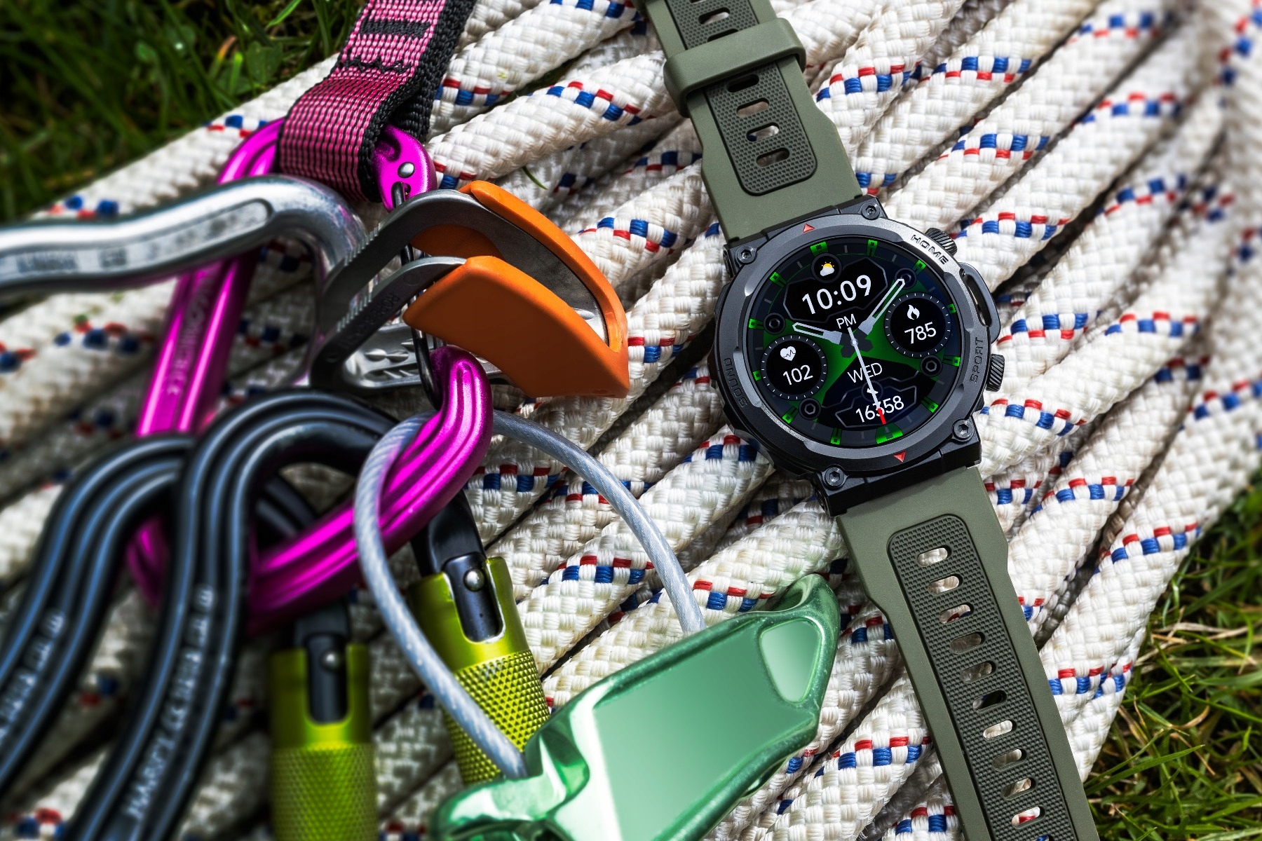 SMARTWATCH ZEGAREK MĘSKI POLSKIE MENU PL ROZMOWY SPORT PULS 2 PASKI AMOLED Rodzaj smartwatch