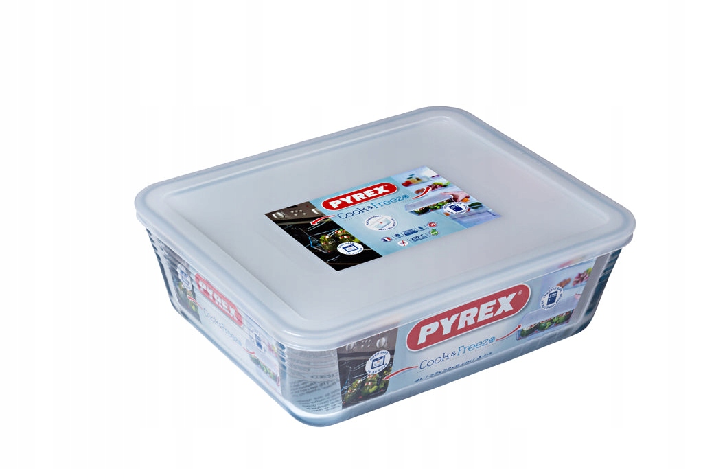 

Pojemnik Żaroodporny 4L Prost Z Pokrywą Pyrex