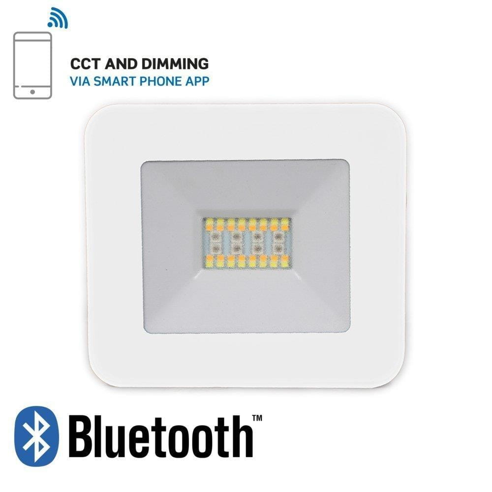 Led zářič V-tac 20W Bluetooth Rgb IP65 stmívatelný bílý VT-5020