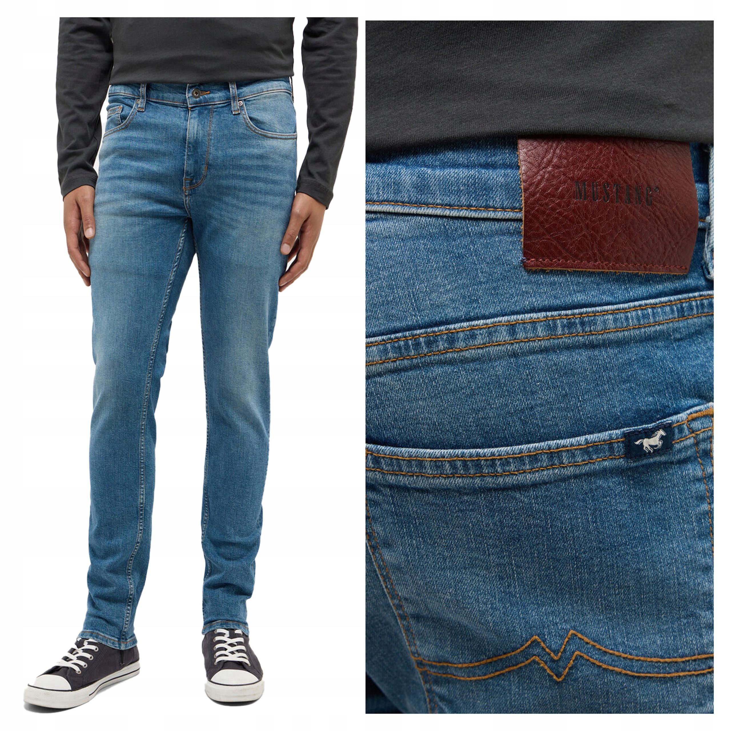Pánské přiléhavé džínové kalhoty Mustang Frisco skinny 34/30
