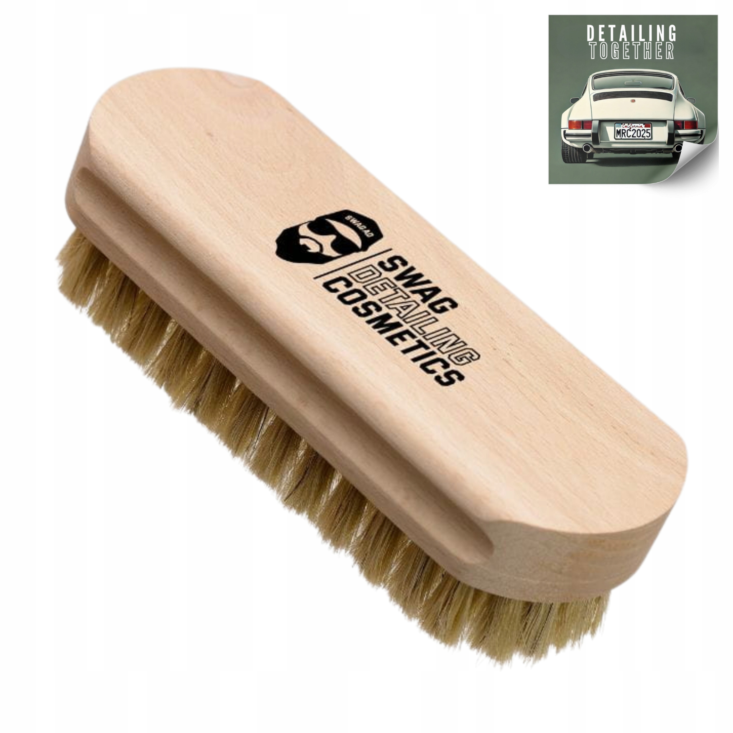 Swag Leather Brush Classic Szczotka Do Czyszczenia Skóry Naturalne Włosie