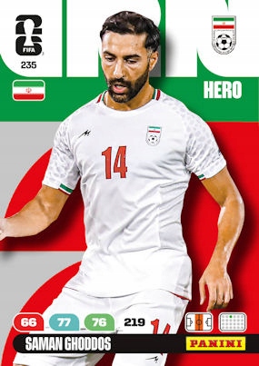 Panini Fifa World Cup 2026 235 Saman Ghoddos Iran