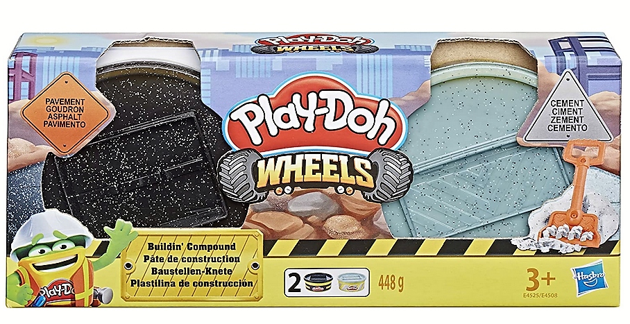 

Play-doh Masa Plastyczna Wheels Cement I Asfalt 3+